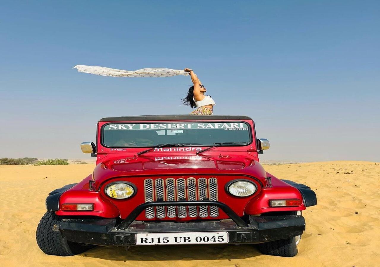 Sky Desert Safari Camp Jaisalmer Exterior foto